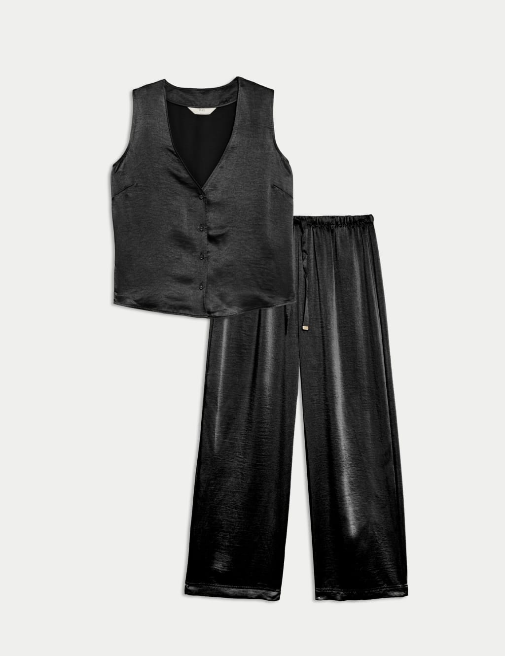 Dream Satin Pyjama Set M S Collection M S