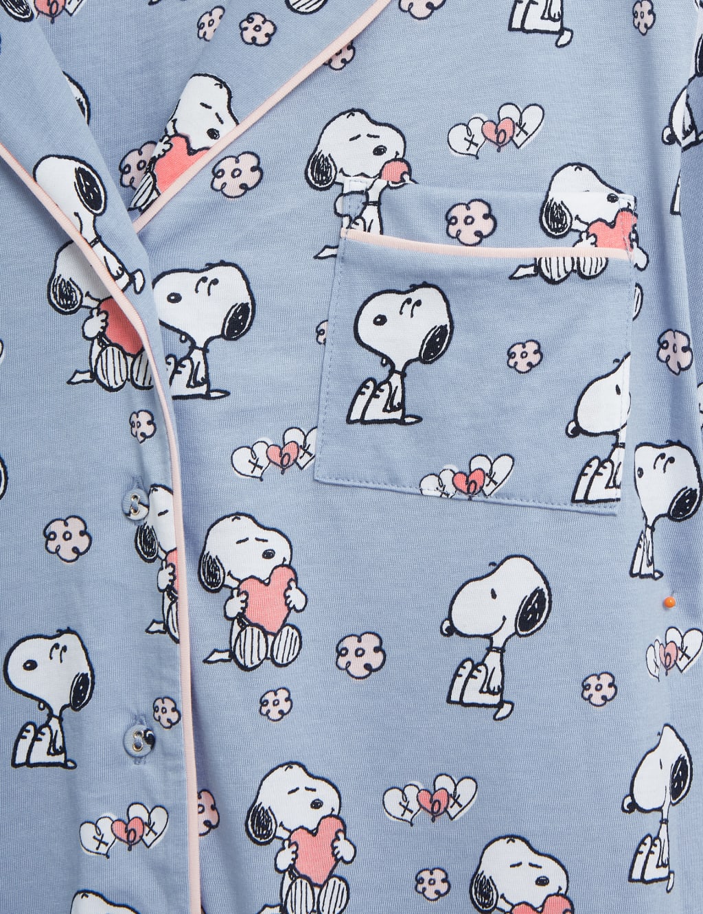 Pure Cotton Snoopy™ Print Pyjama Set 6 of 6