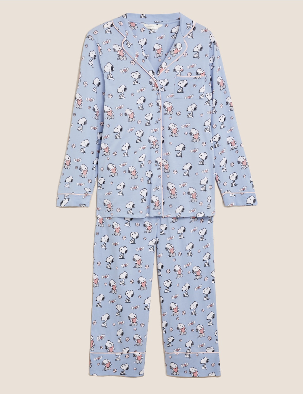 Pure Cotton Snoopy™ Print Pyjama Set 2 of 6