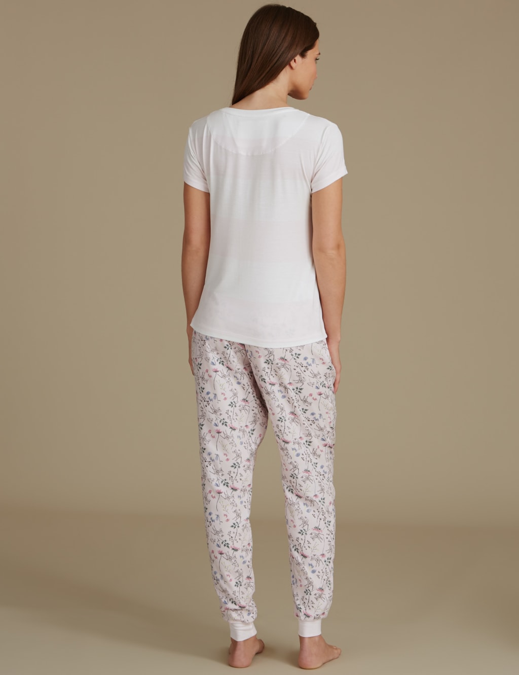 Bambi Printed Short Sleeve Pyjamas 3 of 6
