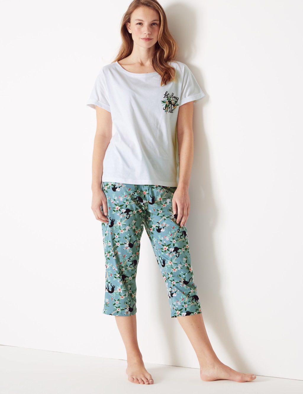 M&s cropped pyjamas on sale