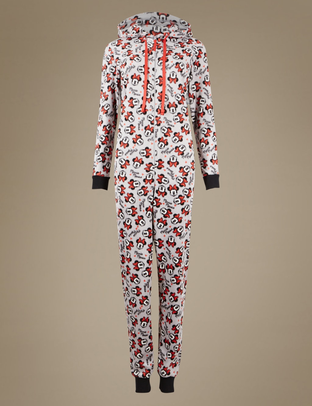 Long Sleeve Minnie Mouse Onesie 2 of 6