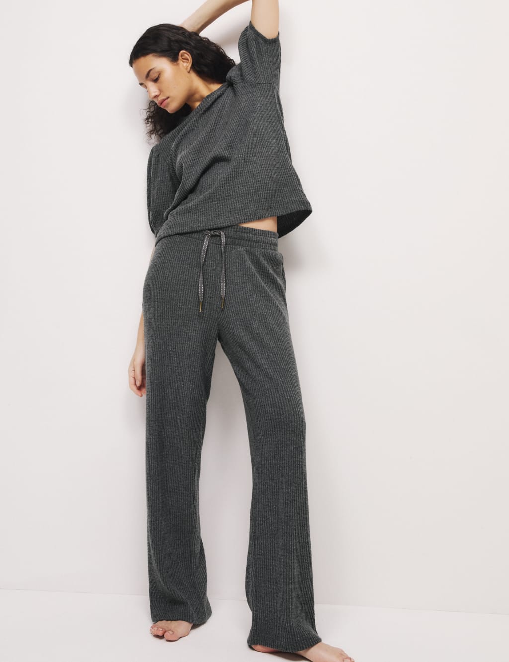 Cosy Waffle Pyjama Bottoms M S Collection M S