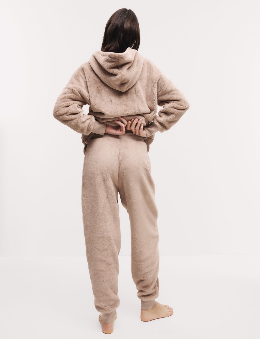 Sweatpants with fur inside new arrivals