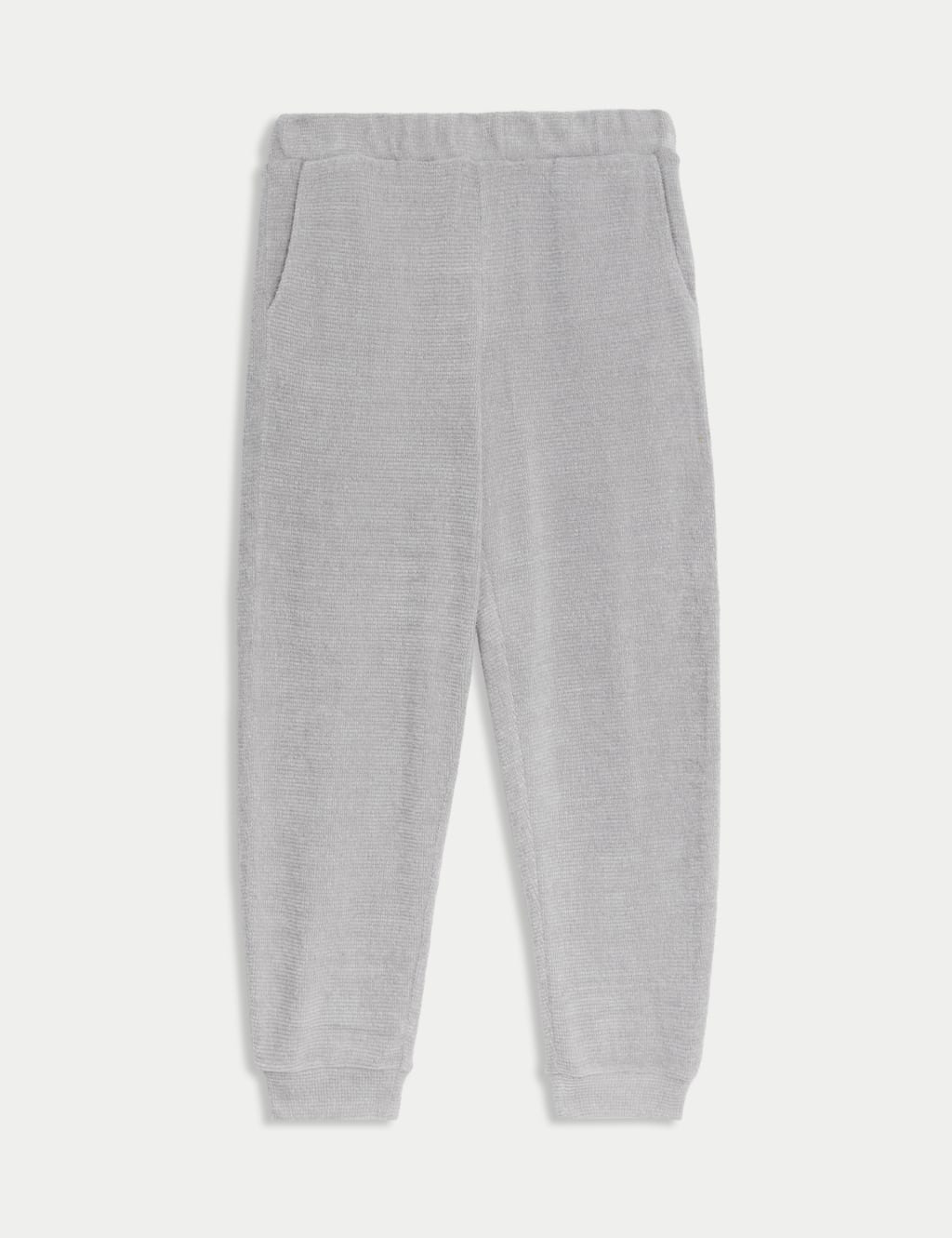 Feather Knit Cuffed Hem Joggers Body by M S M S