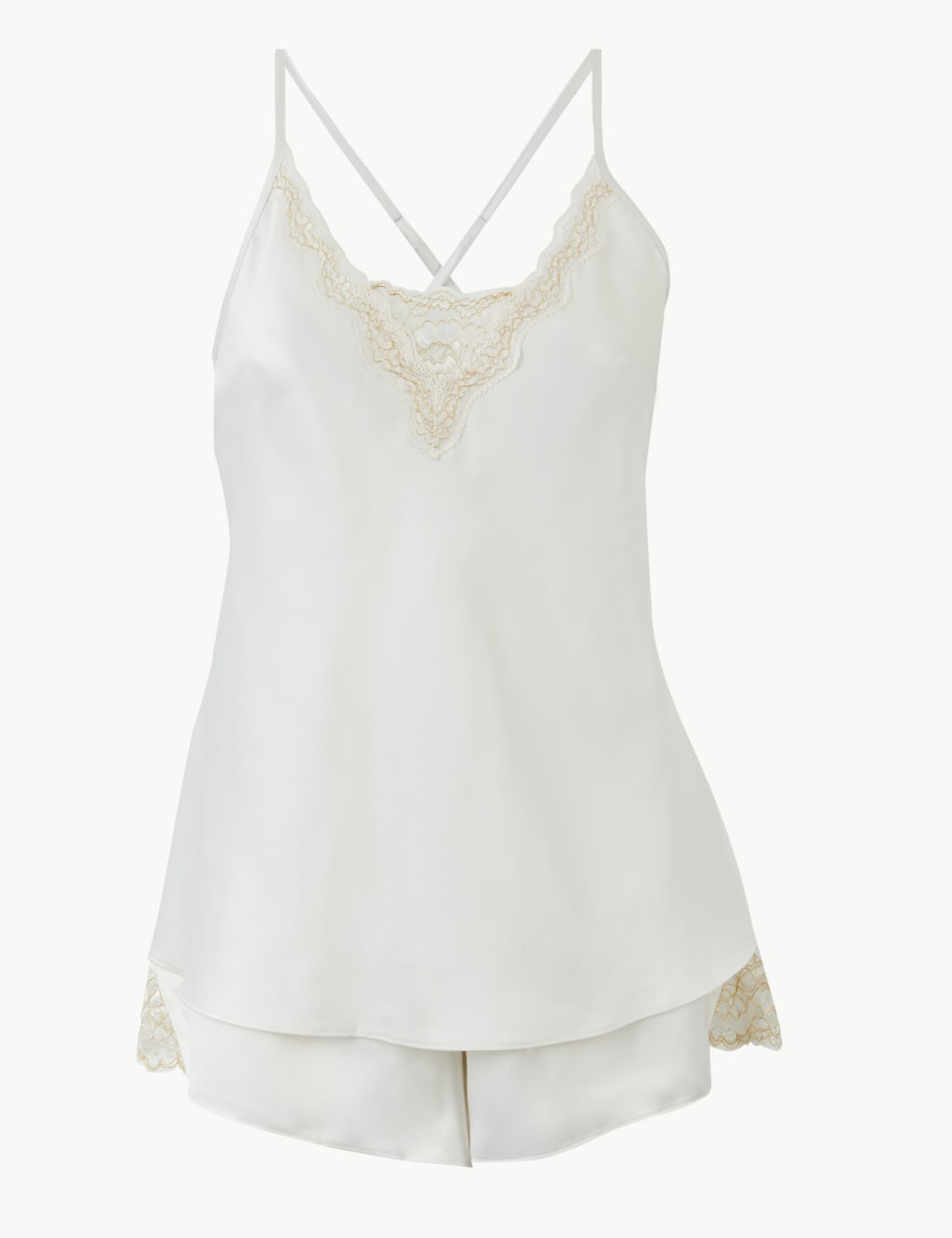 Bridal Satin Strappy Camisole Set 2 of 4