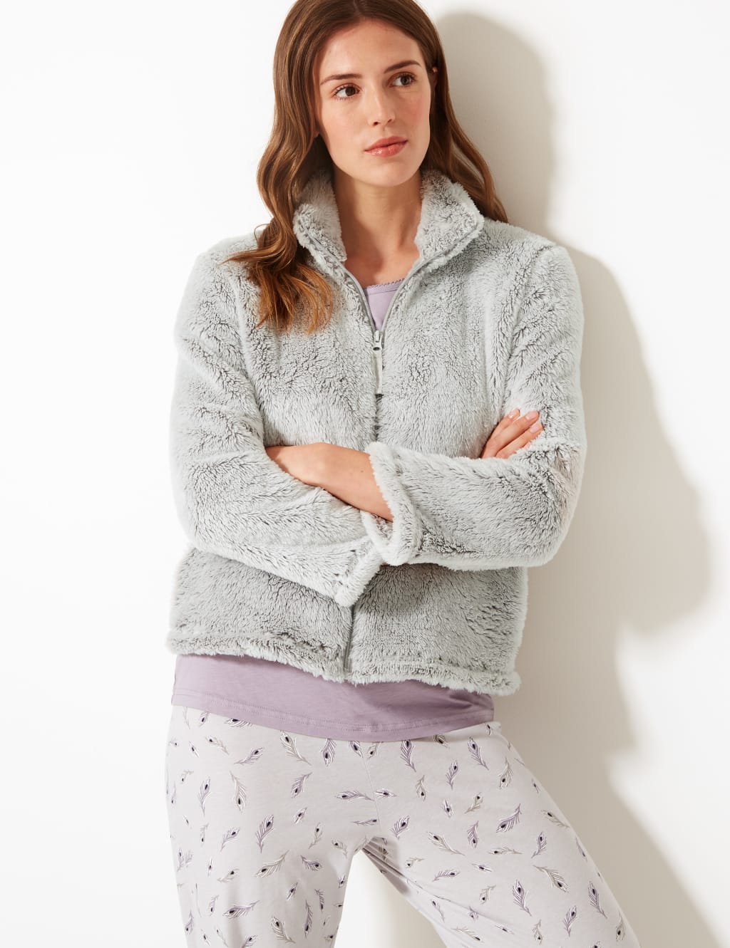 Fleece zip up top clearance