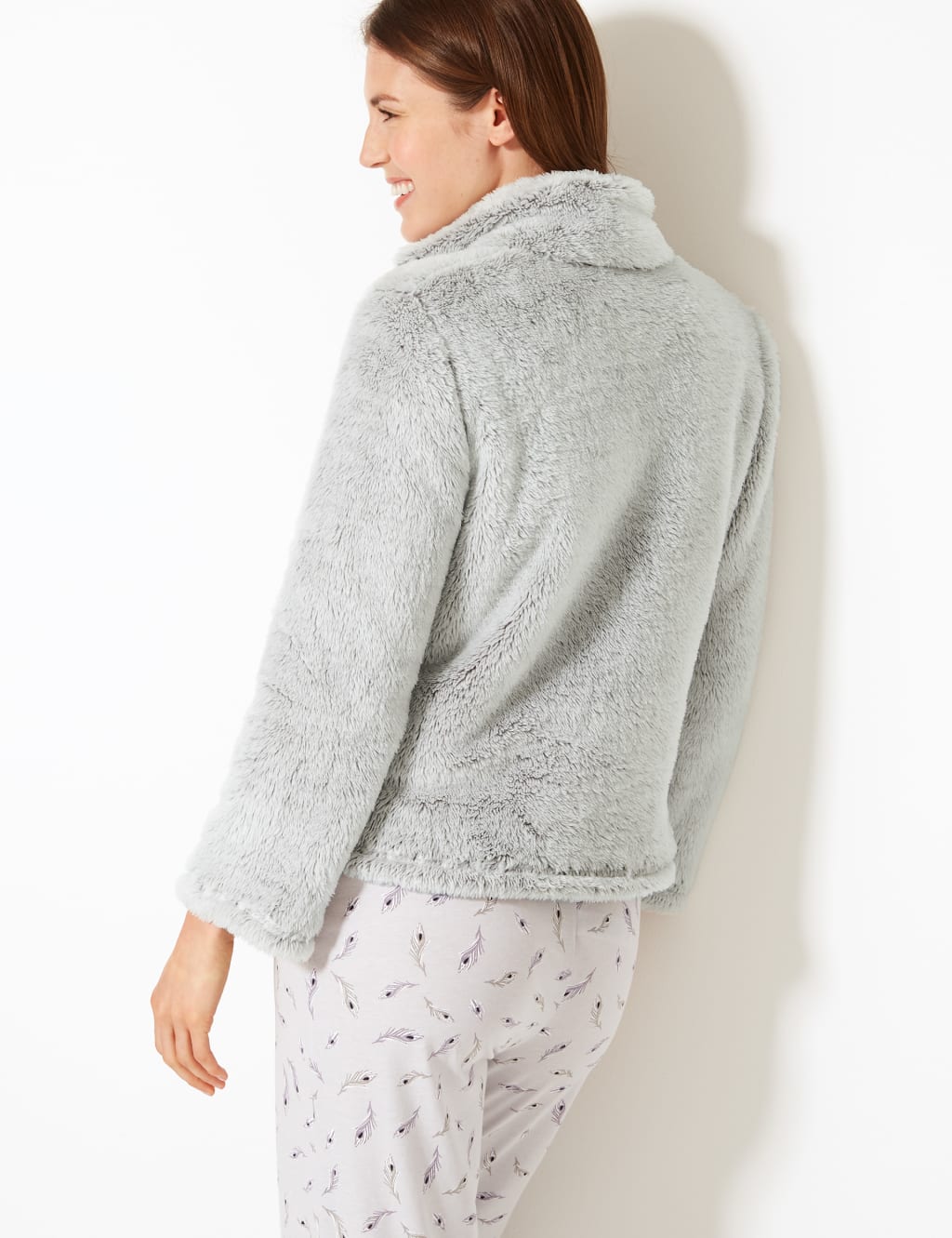 Fleece Zip-Up Snuggle Top 4 of 4