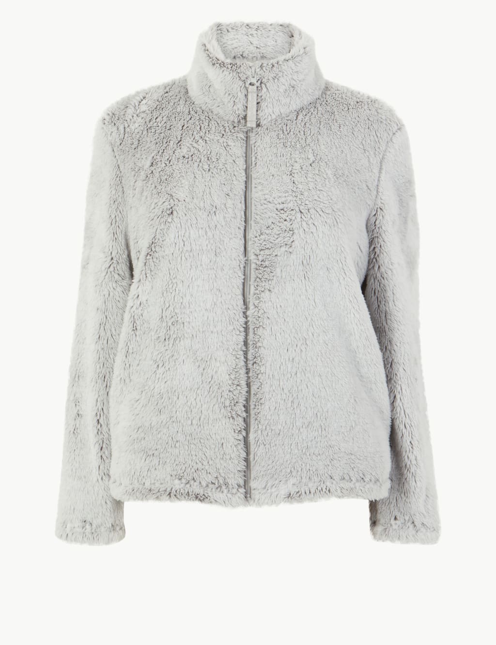 Fleece Zip Up Snuggle Top M S Collection M S