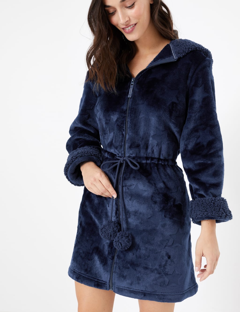 Star Short Dressing Gown M S Collection M S