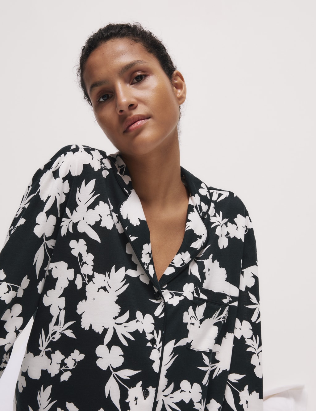 Cotton Modal Printed Pyjama Set