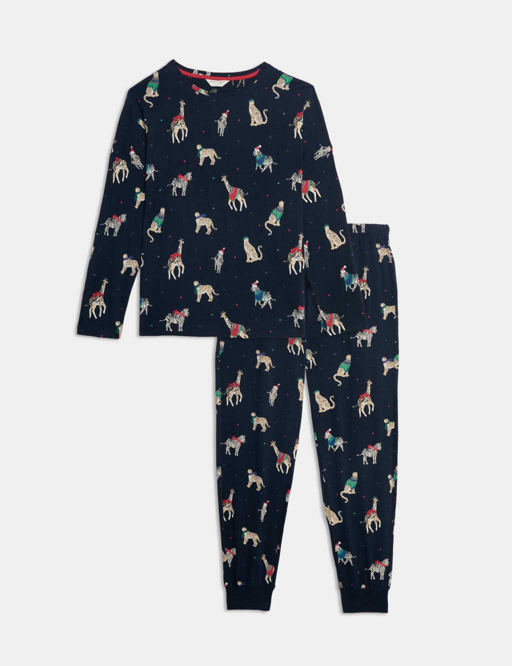 Women s Animal Party Family Christmas Pyjama Set