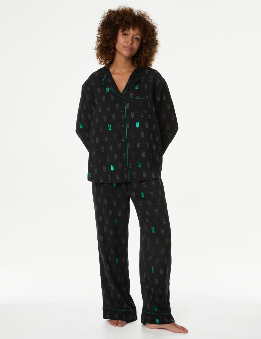 Dream Satin Wicked Pyjama Set M S Collection M S