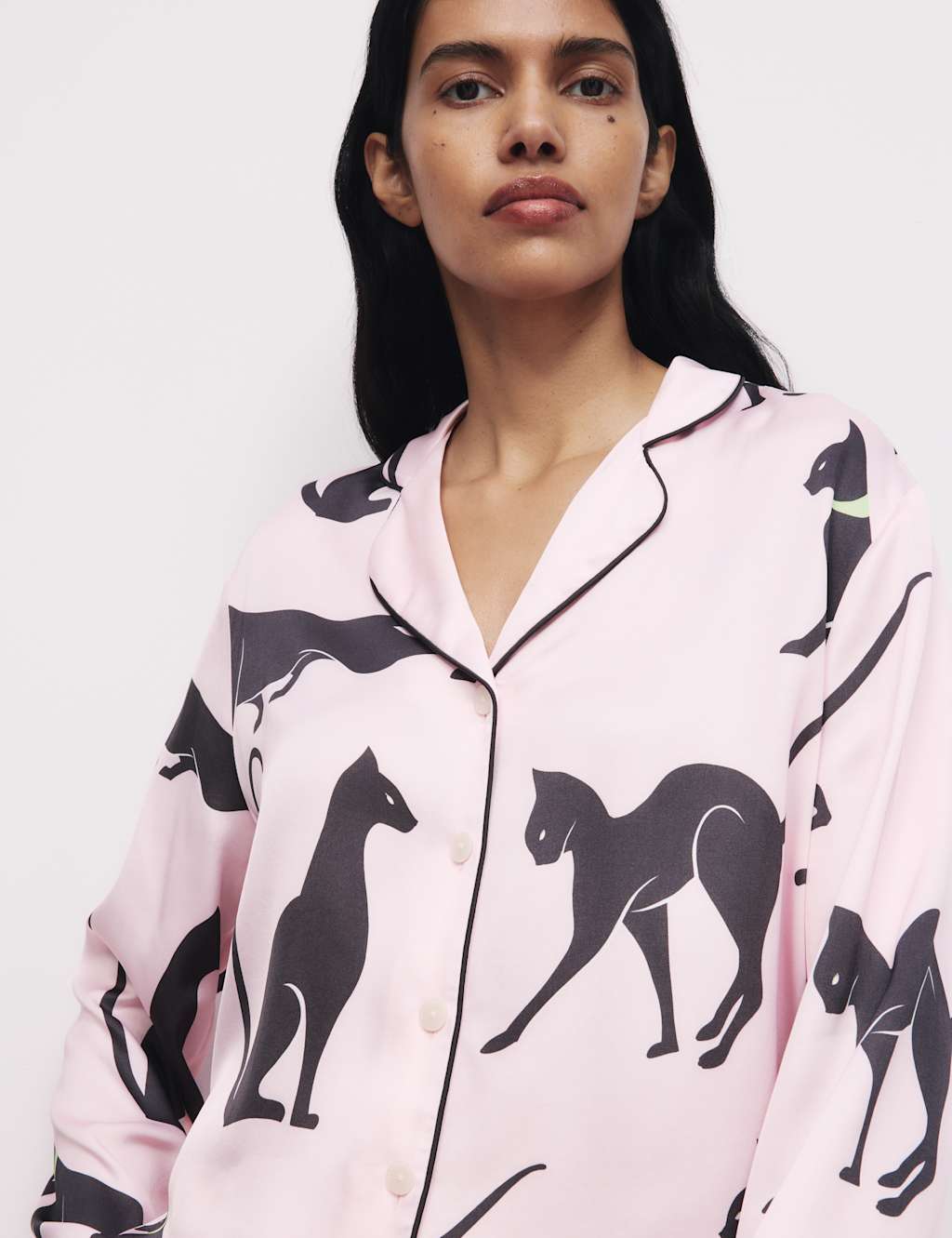 The Cat Print Pyjama Set 3 of 9