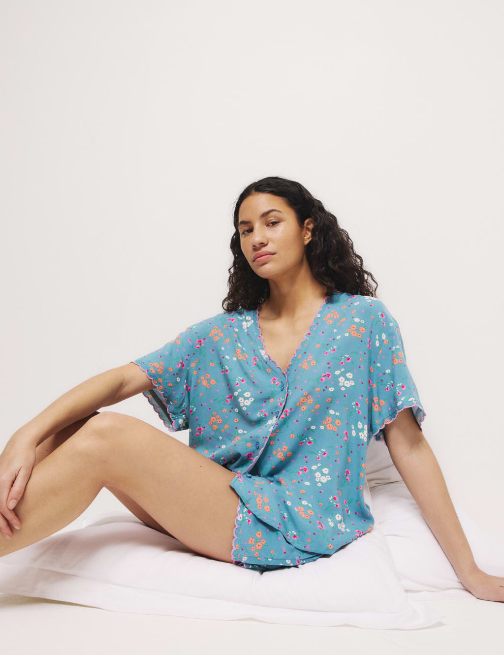 Floral Shortie Set 4 of 5