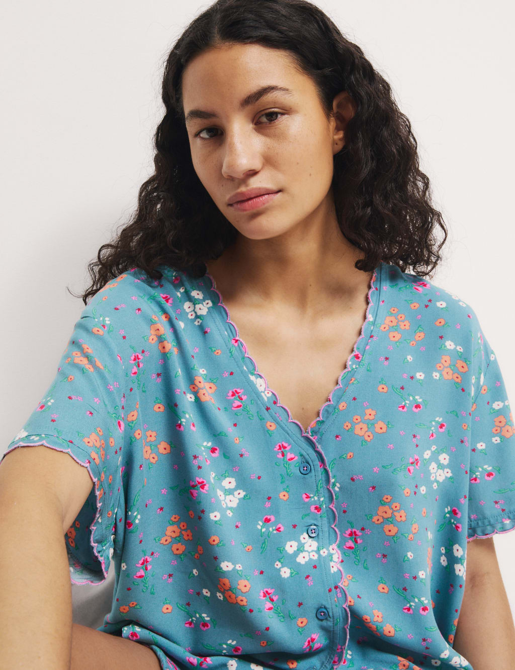 Floral Shortie Set 5 of 5