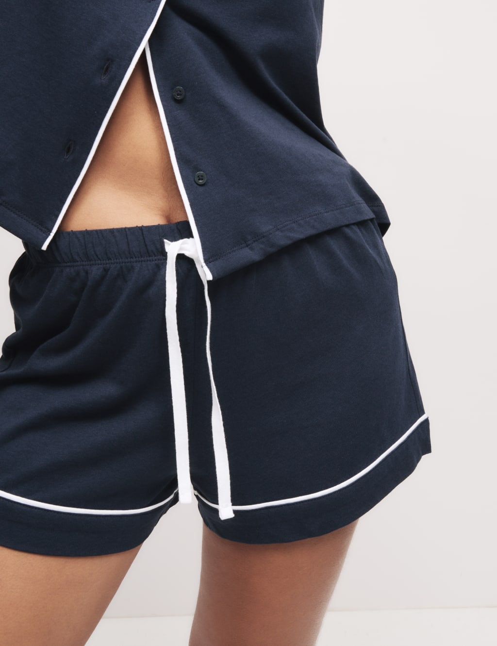 Cotton Modal Revere Shortie Set 4 of 5