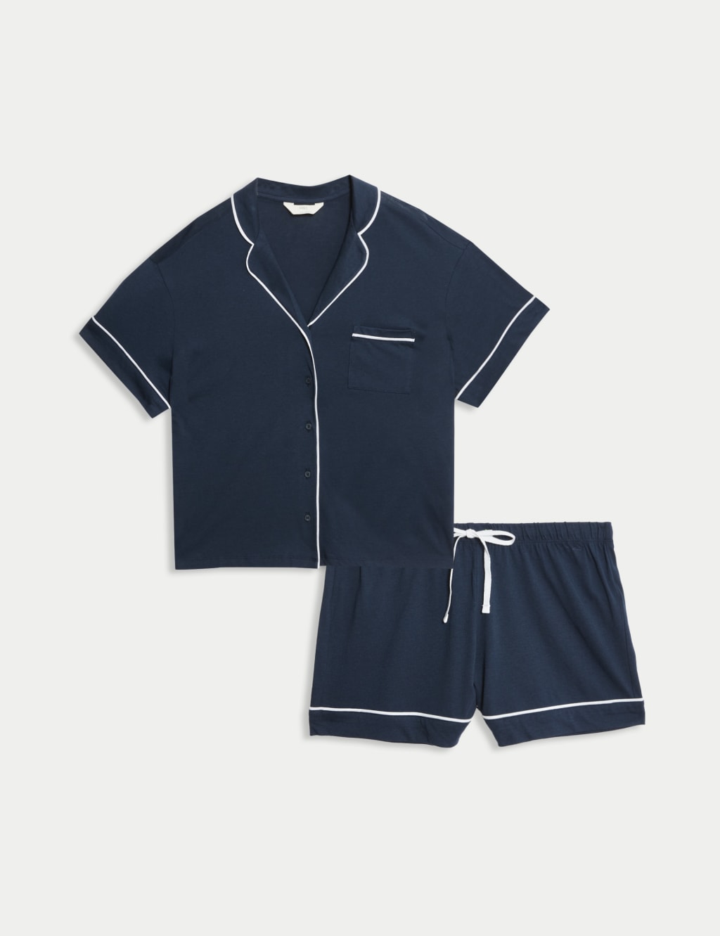Cotton Modal Revere Shortie Set 2 of 5