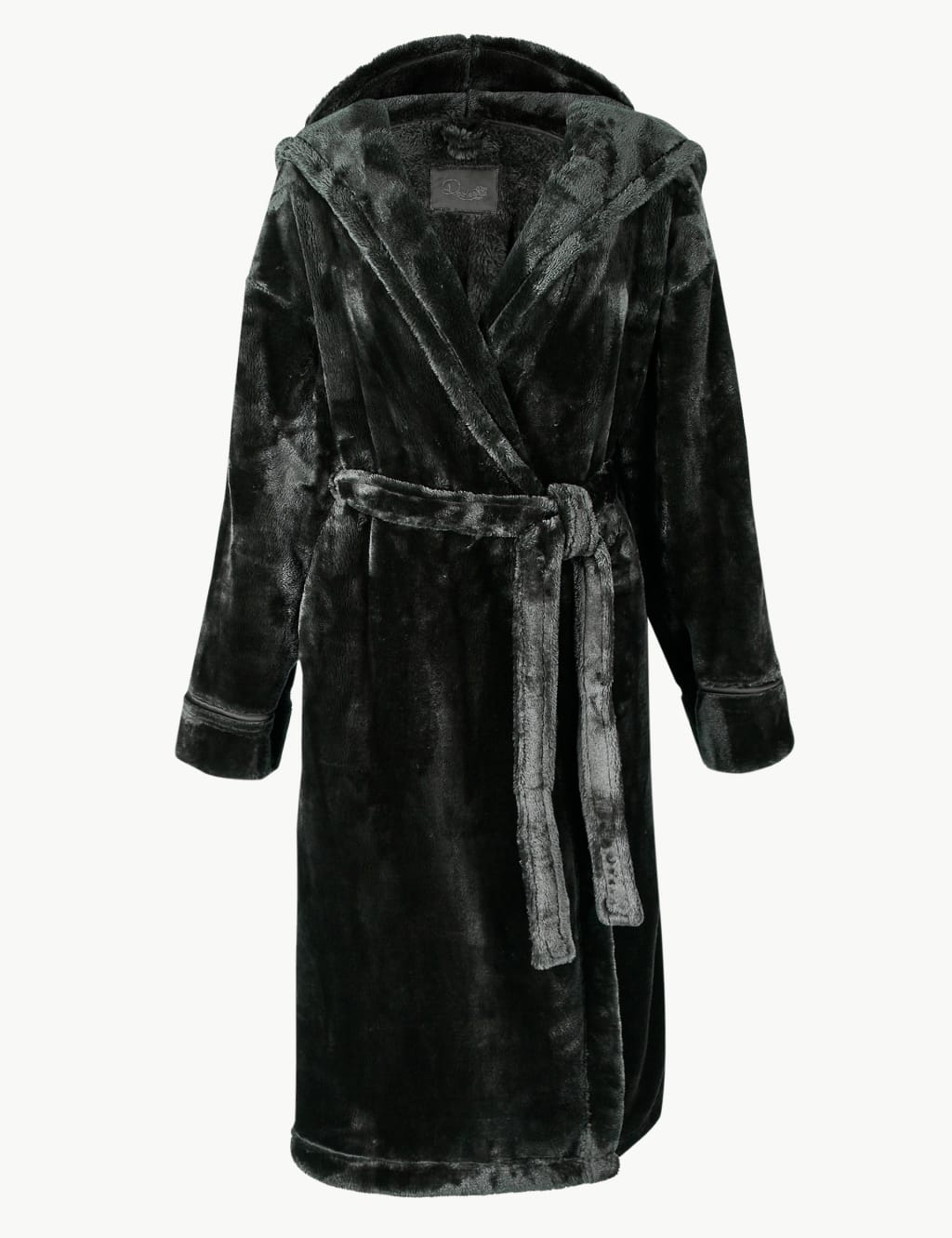 Luxury Fleece Hooded Dressing Gown Rosie for Autograph M S