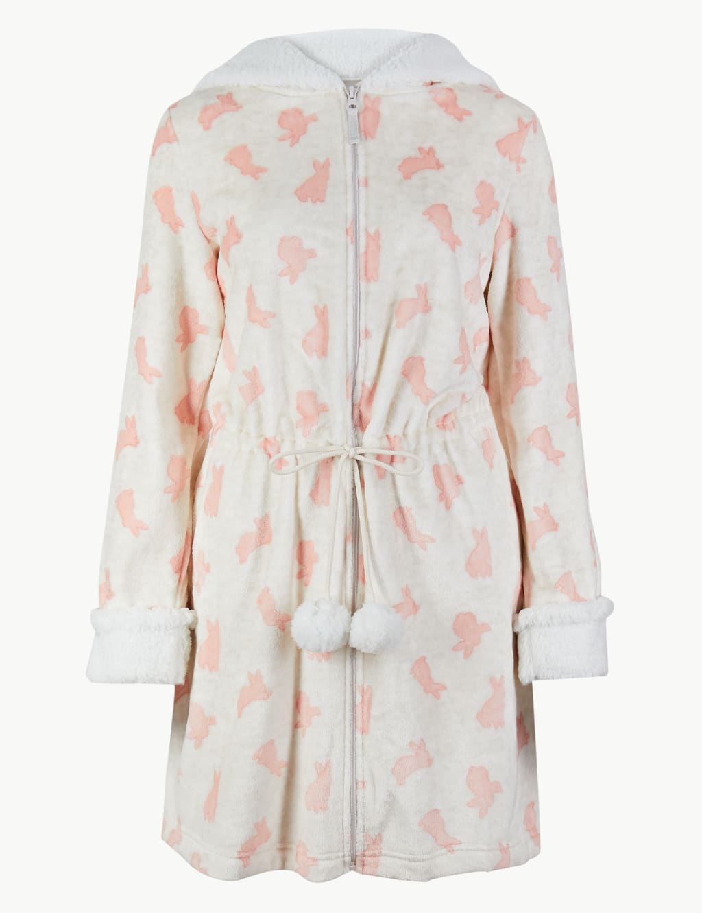 Short zip up dressing gown new arrivals