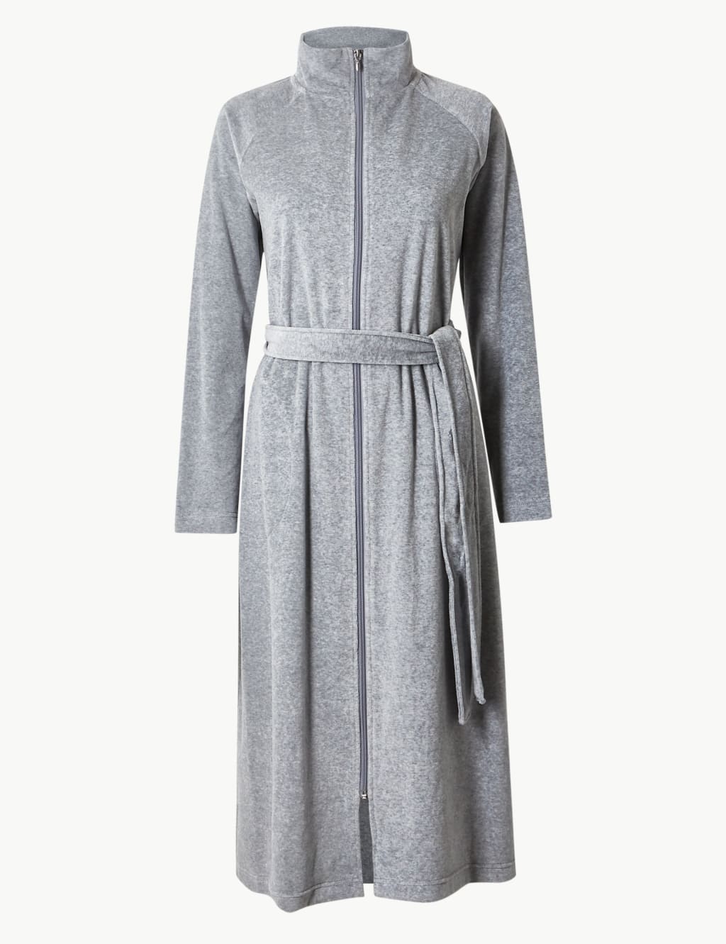 M&s dressing gown with zip online