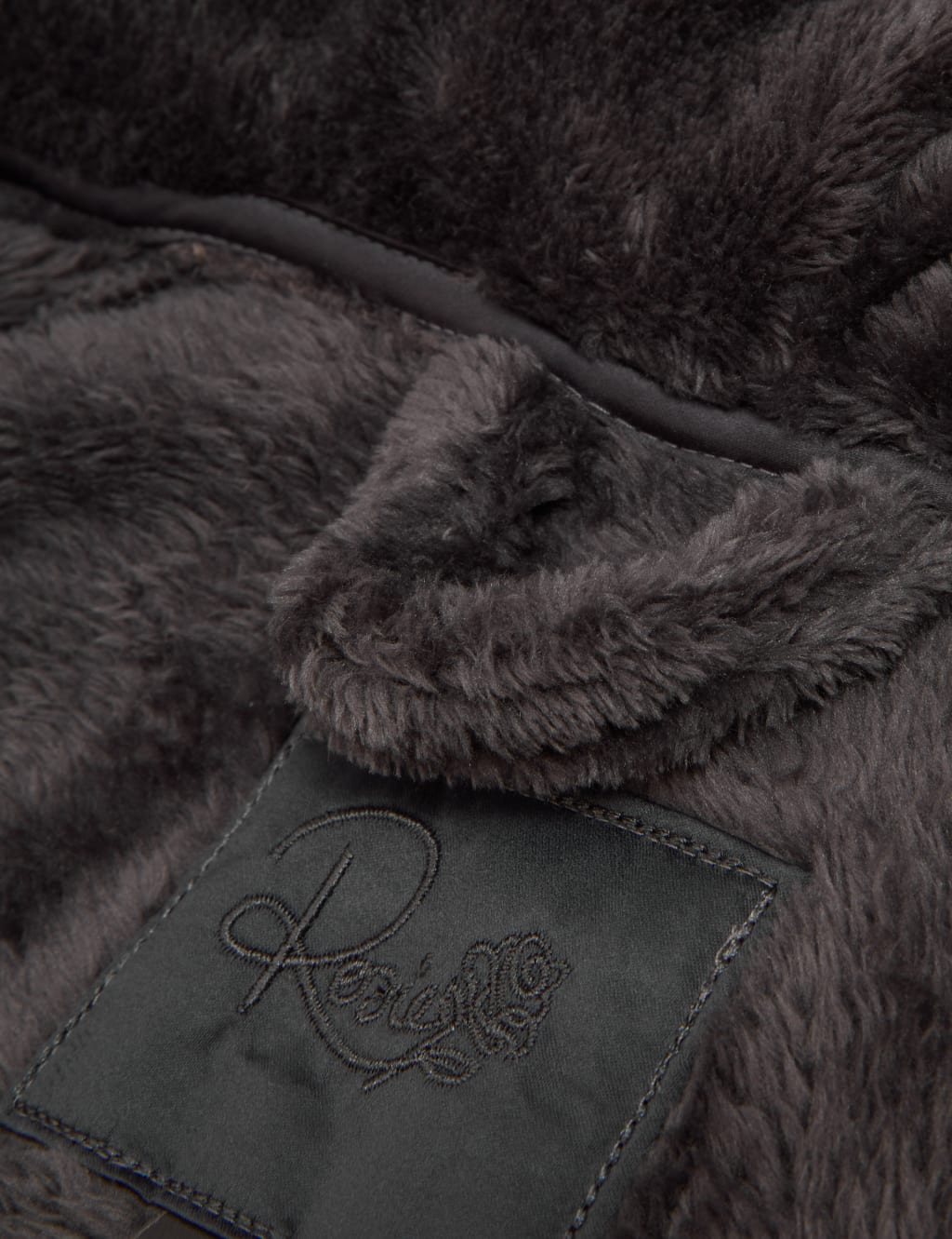 Fleece Hooded Dressing Gown 6 of 6