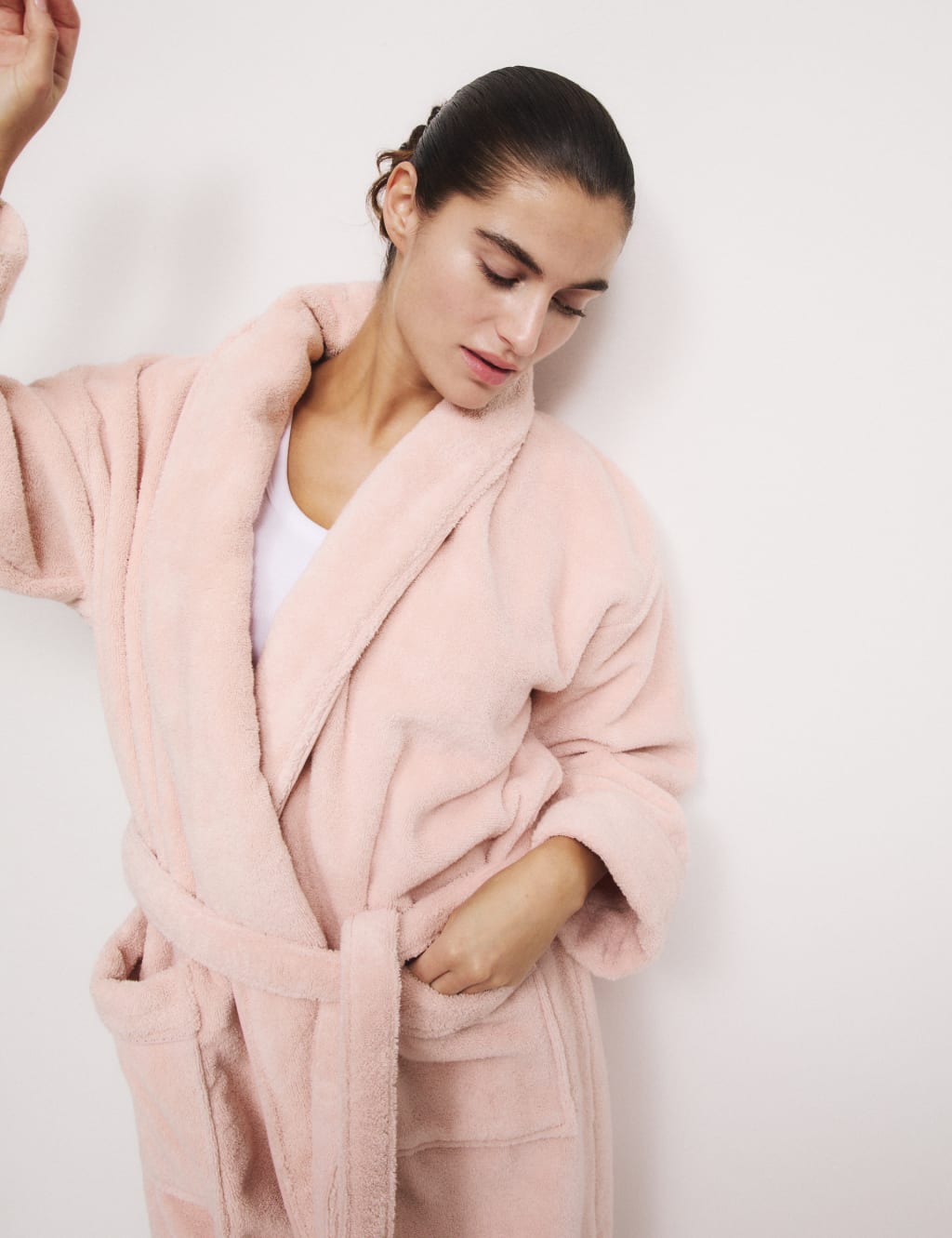 Pure Cotton Towelling Dressing Gown