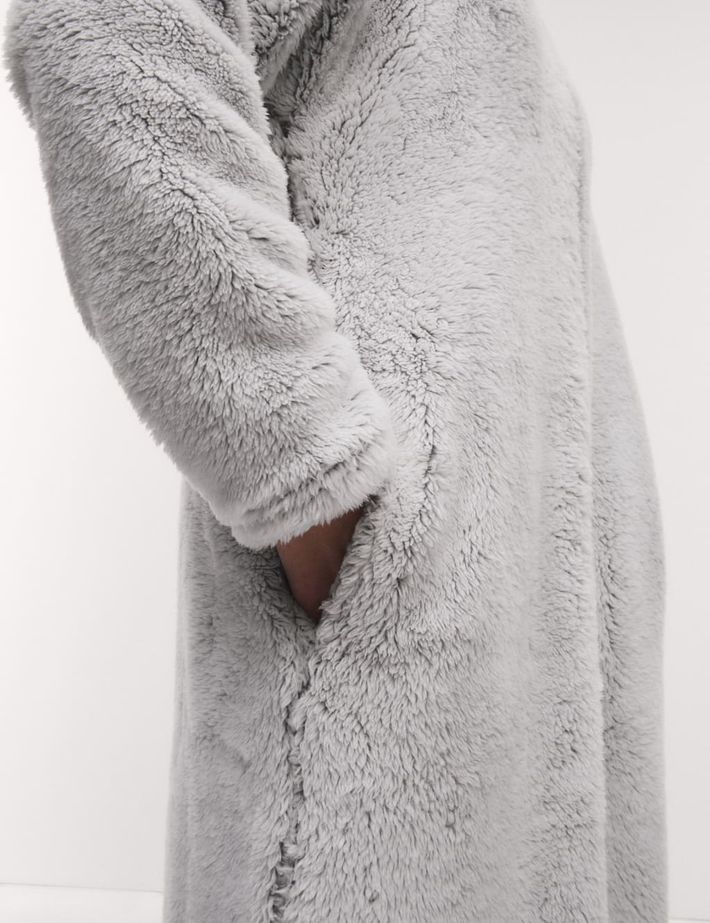 Fleece Full Zip Dressing Gown