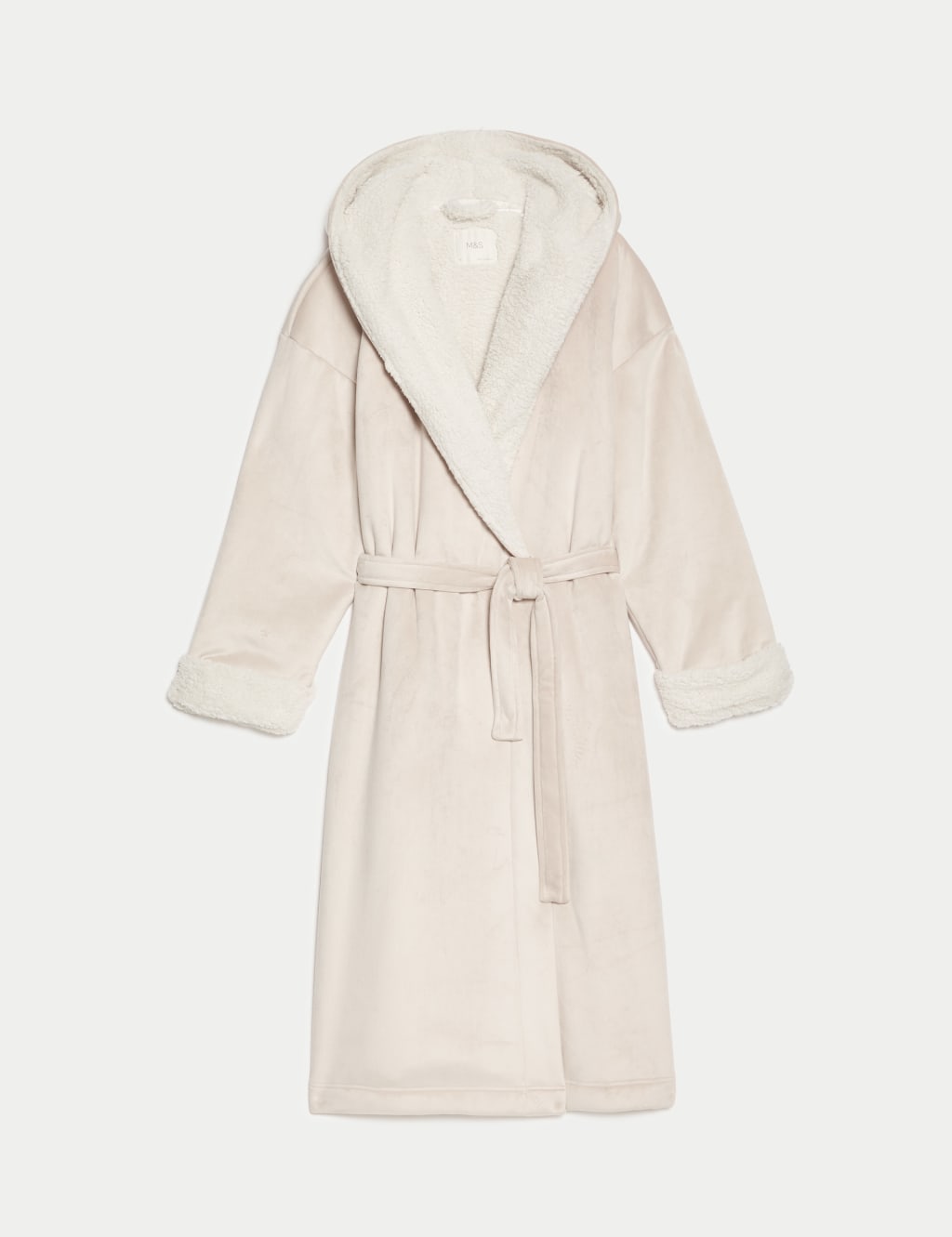 Mens designer dressing gown with hood top