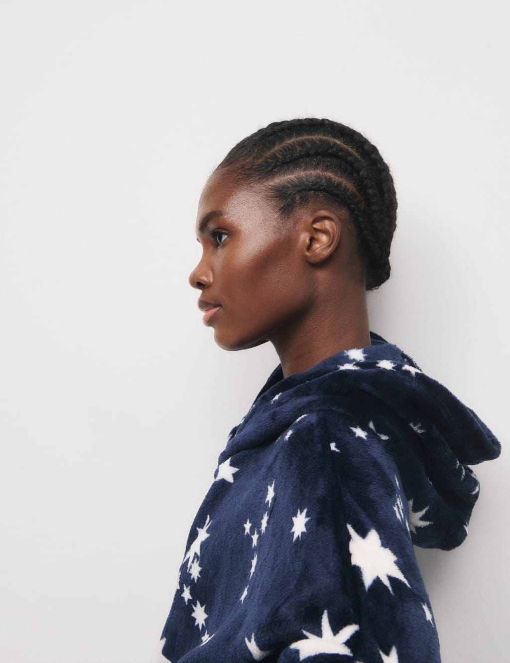 Oversized lounge hoodie top