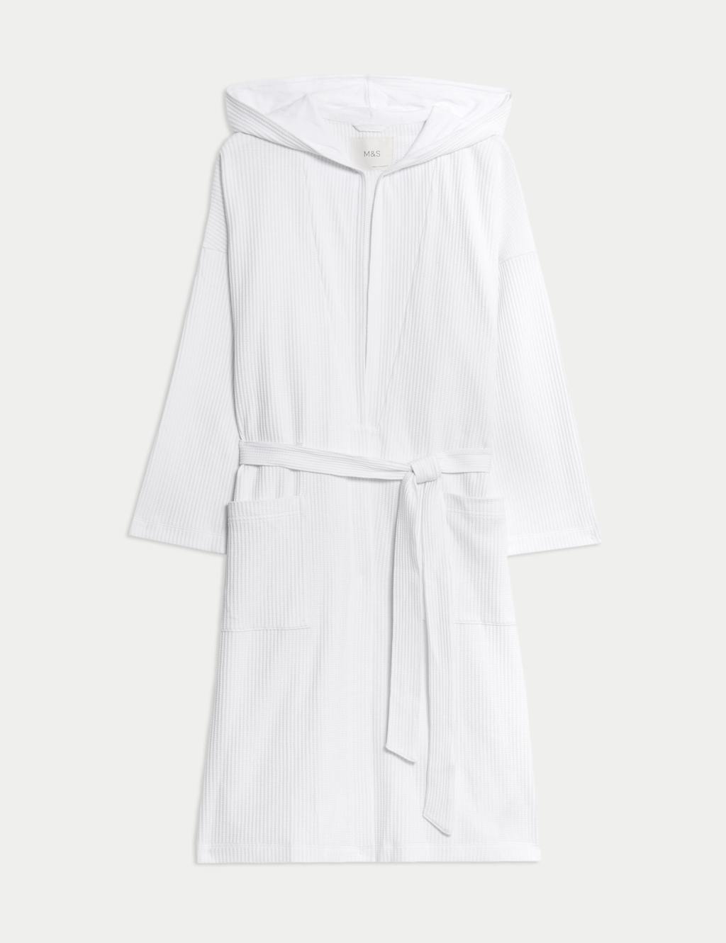 Jersey Waffle Dressing Gown 2 of 7