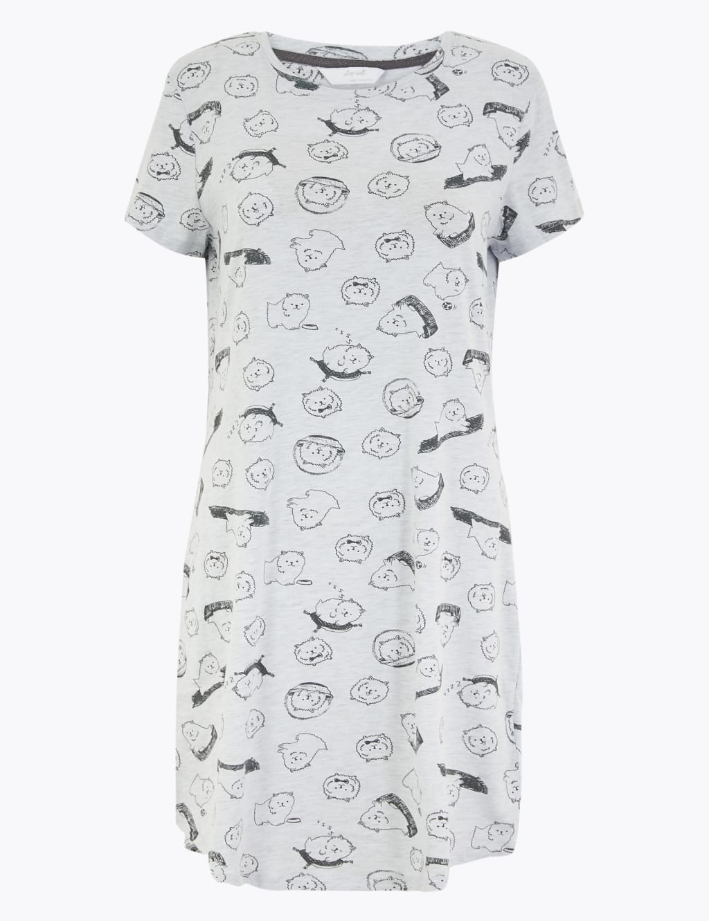 Cotton Dog Print Nightdress 2 of 4