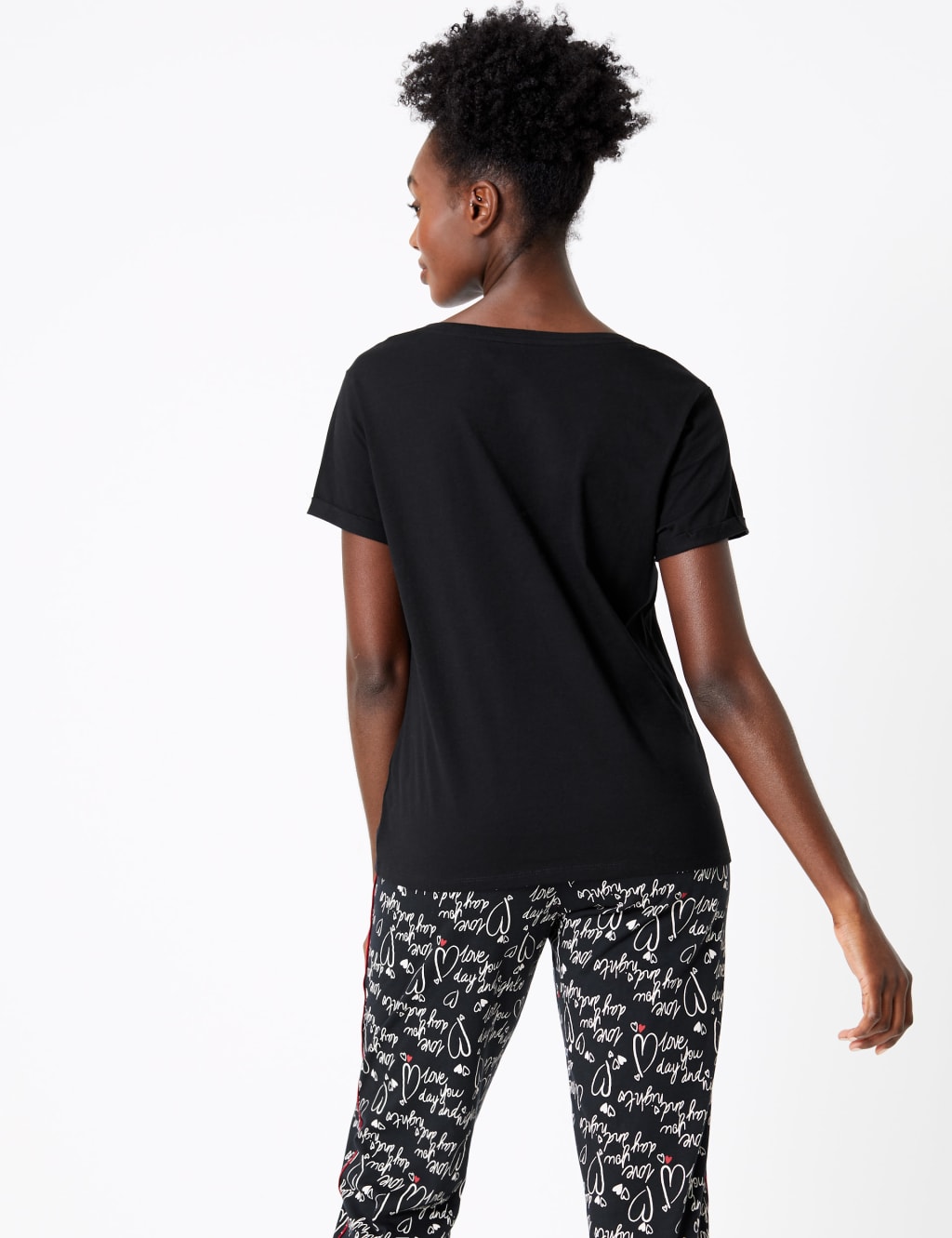 Pure Cotton Slogan Pyjama Top 3 of 4