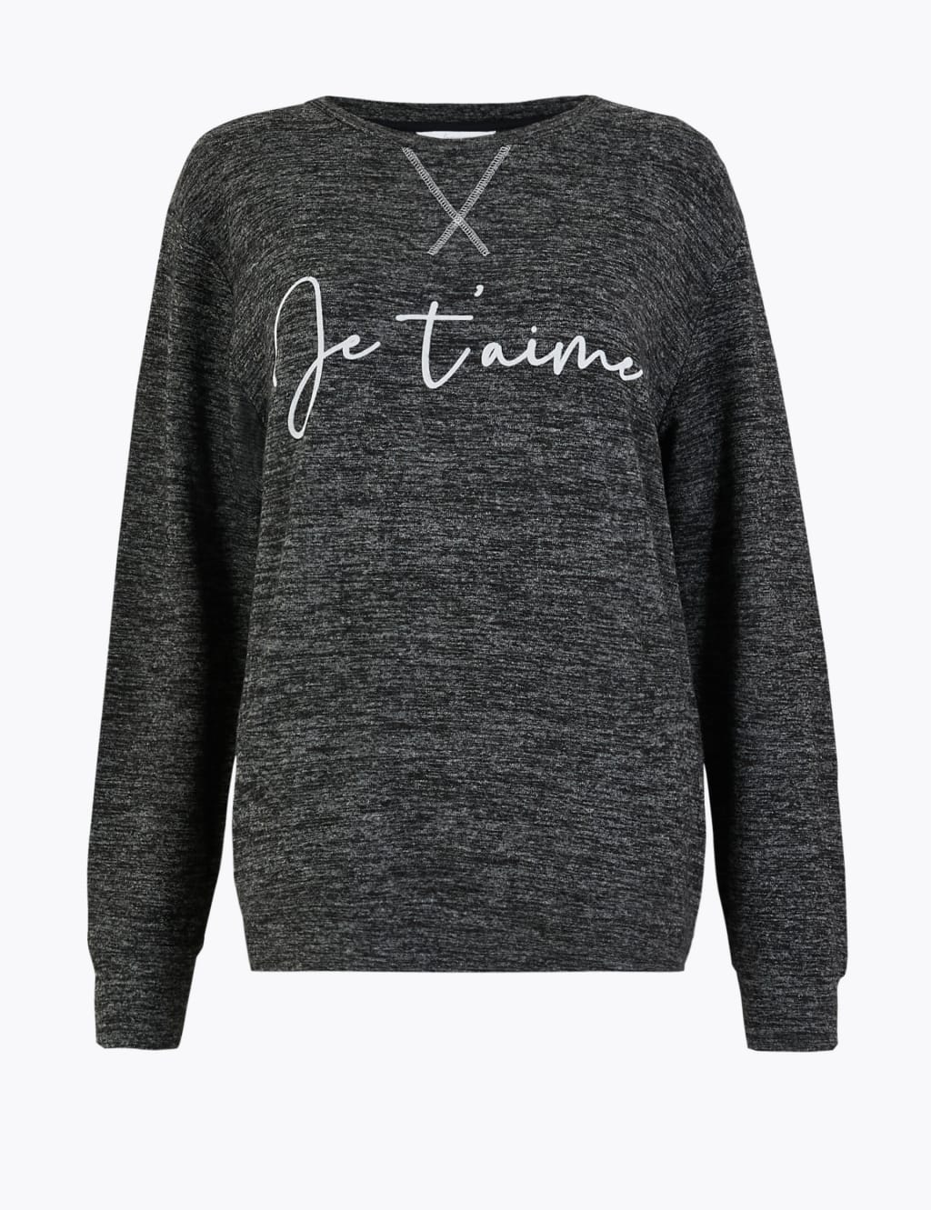 Je T'aime Slogan Lounge Top 2 of 4