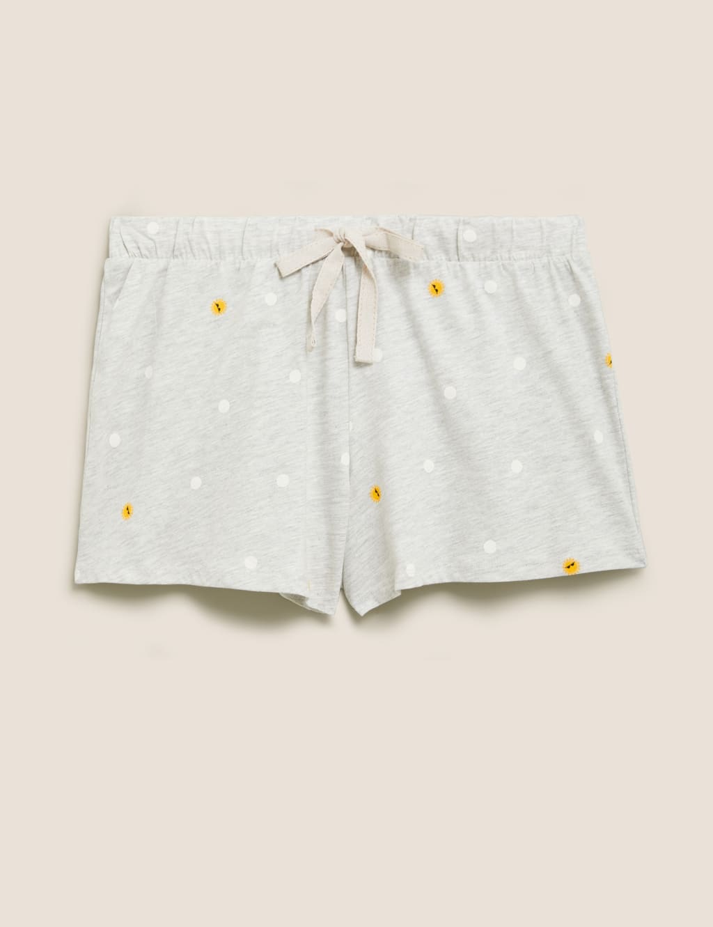 Cotton Spot Print Pyjama Shorts 2 of 5