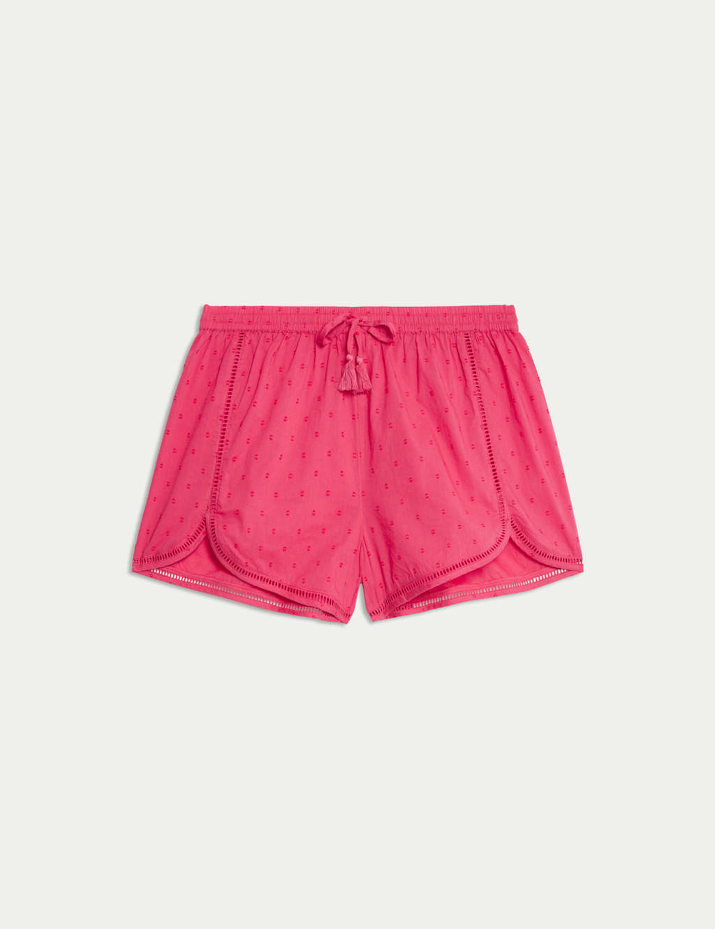Pure Cotton Dobby Pyjama Shorts 2 of 4