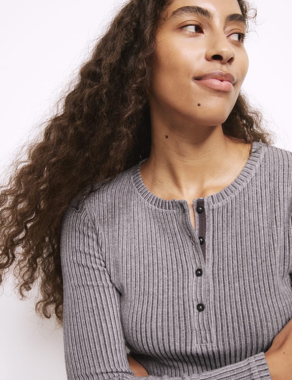 Henley pyjama top best sale