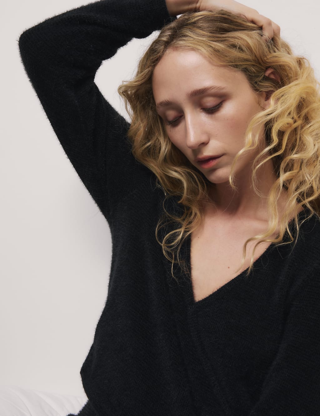 Wrap pyjama top on sale