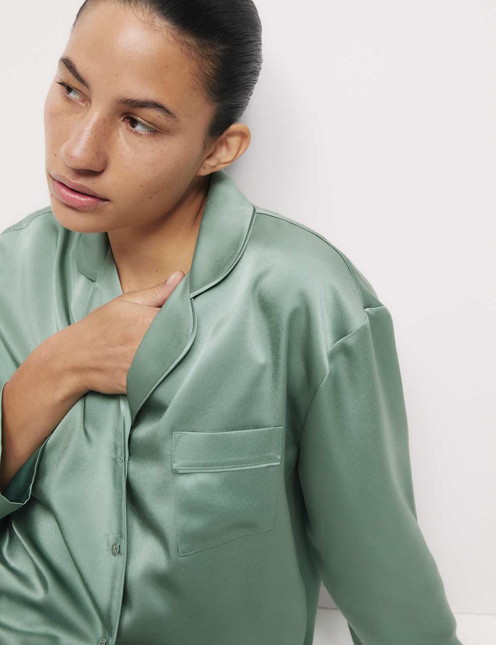Dream Satin™ Revere Pyjama Top 3 of 4