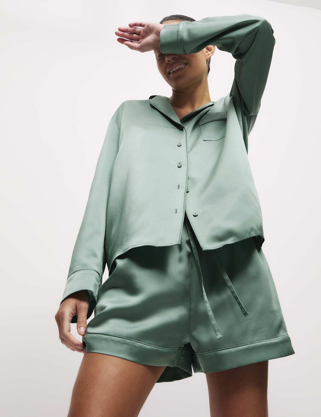 Dream Satin™ Revere Pyjama Top 4 of 4