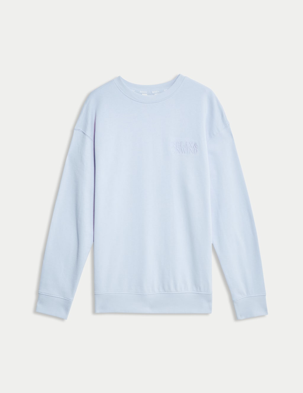 Cool Comfort™ Embroidered Lounge Sweatshirt 2 of 4
