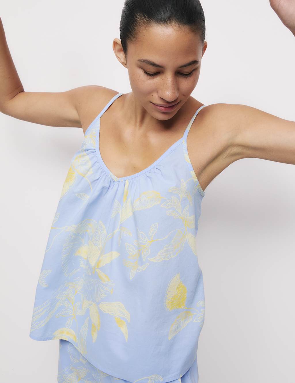 Pure Cotton Printed Cami Top 5 of 5