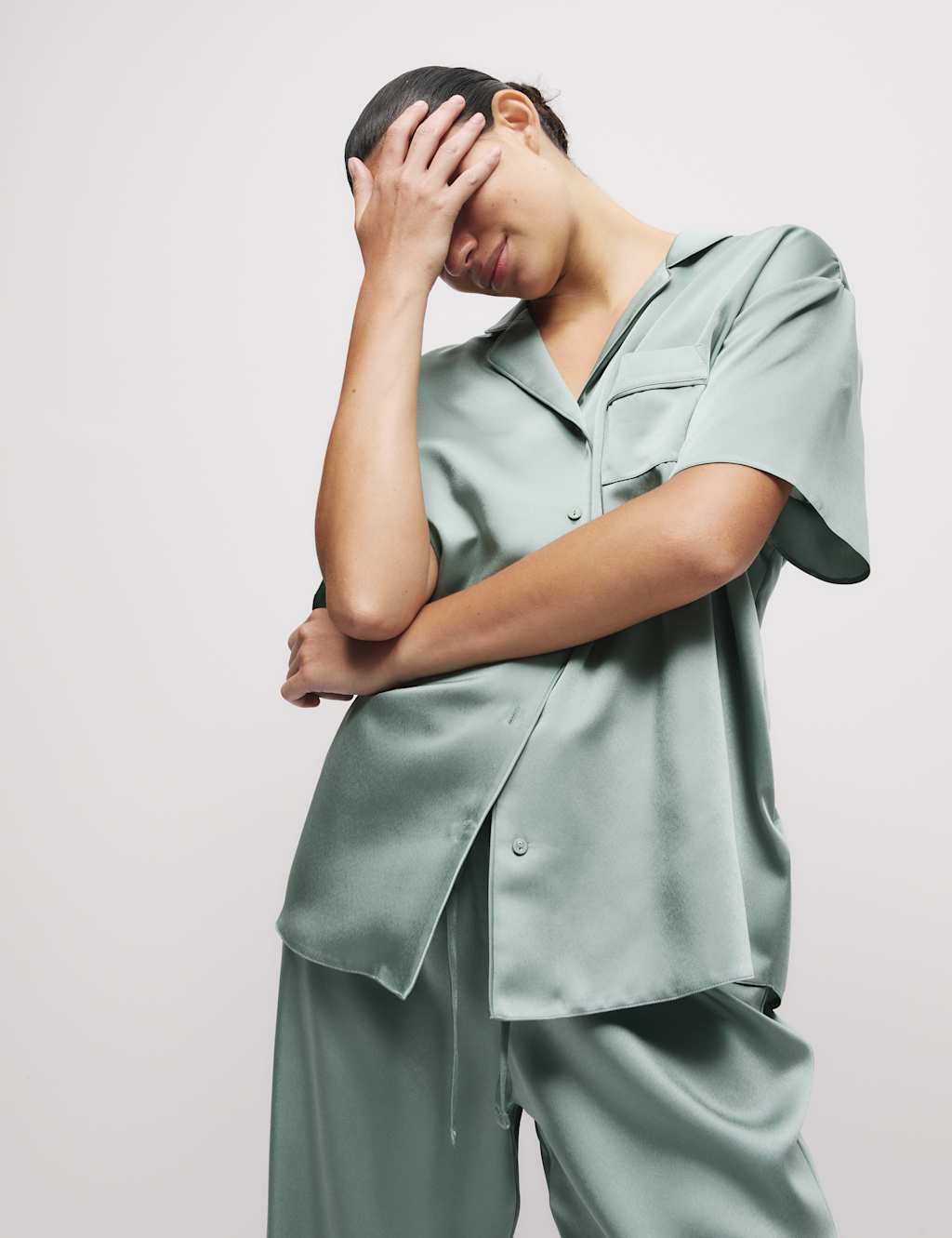 Dream Satin™ Revere Pyjama Top 3 of 4