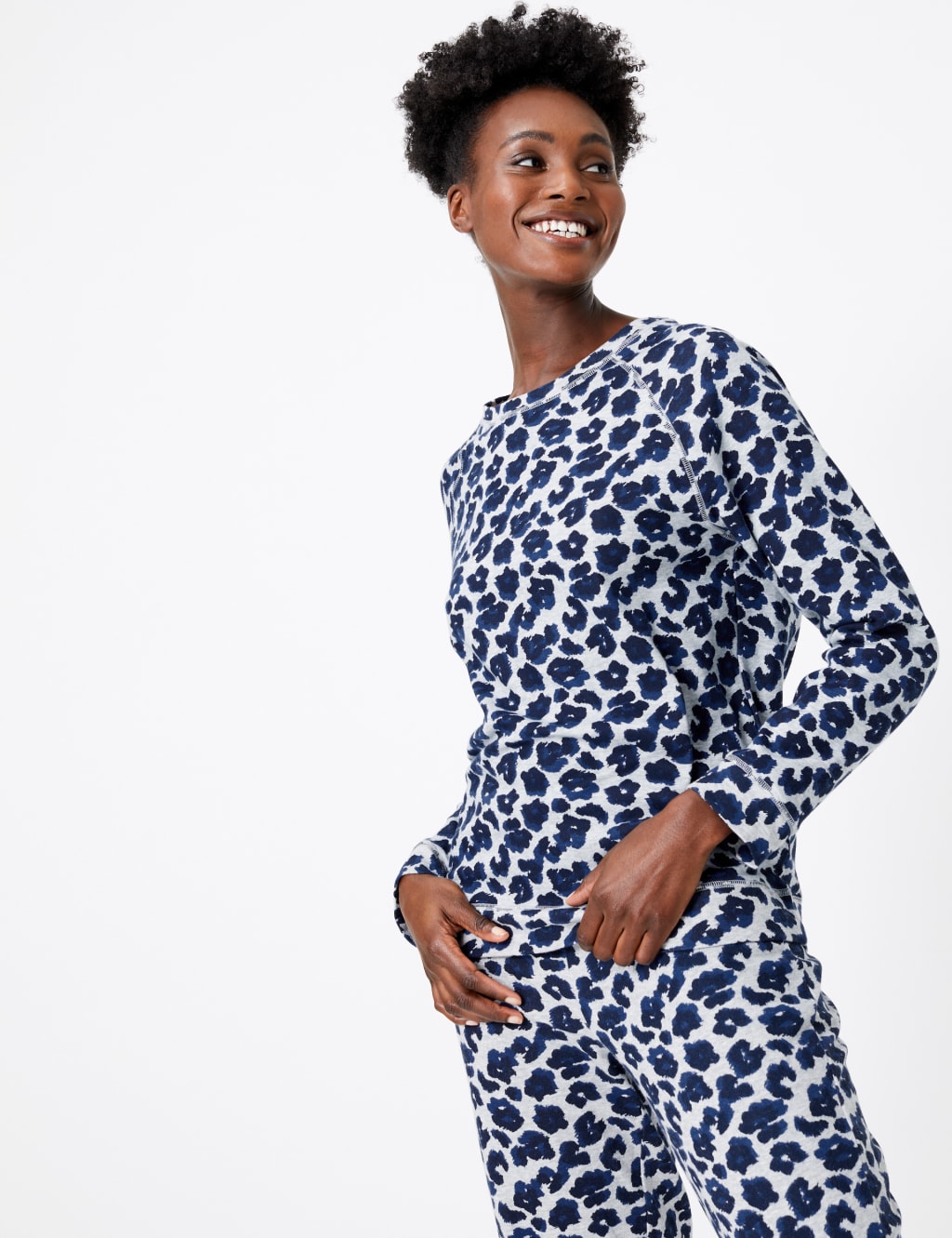 M&s leopard print pyjamas clearance