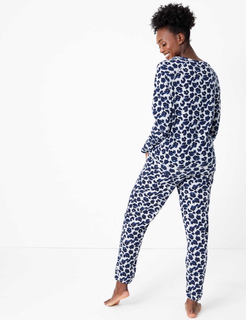 Animal Print Lounge Set M S Collection M S