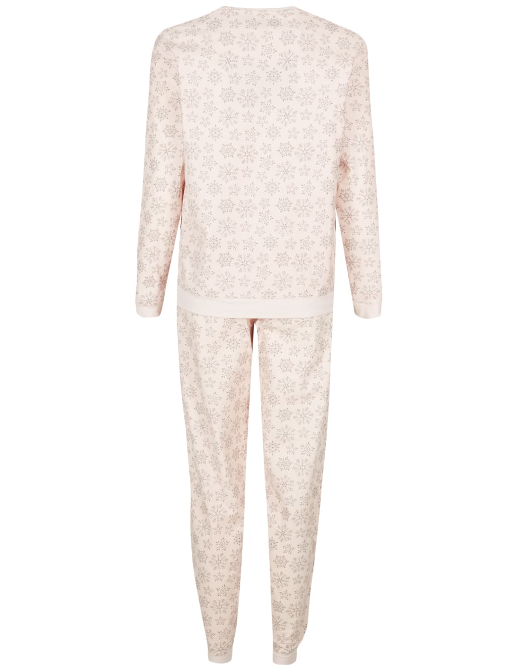 All Over Snowflake Print Long Sleeve Pyjamas 7 of 7