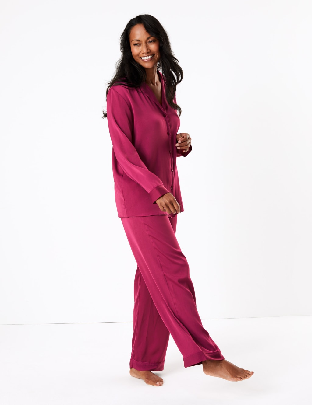Satin Pyjama Set 1 of 5
