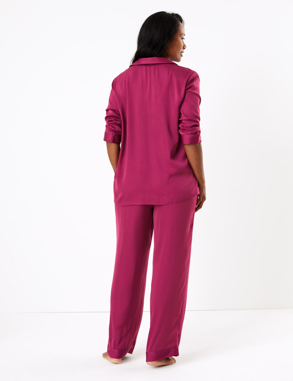 Satin Pyjama Set 4 of 5
