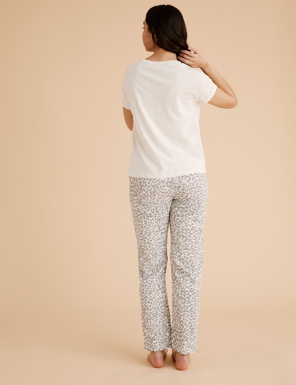 Pure Cotton Animal Print Pyjama Set 5 of 6