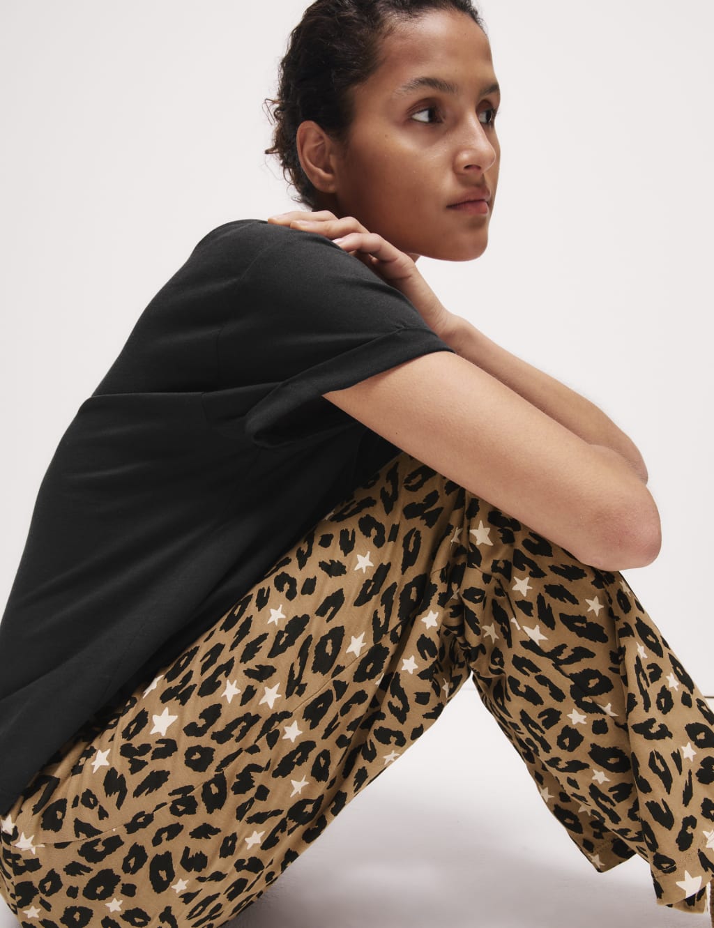 M&s womens cotton pyjamas best sale